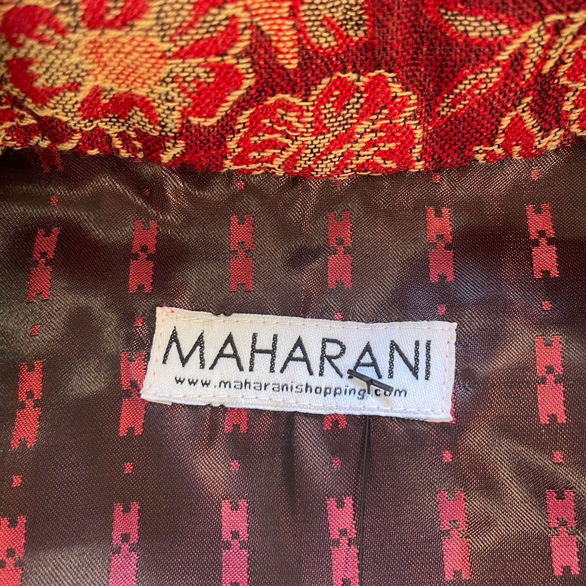 Maharani UK S/M Jacket Vintage Red