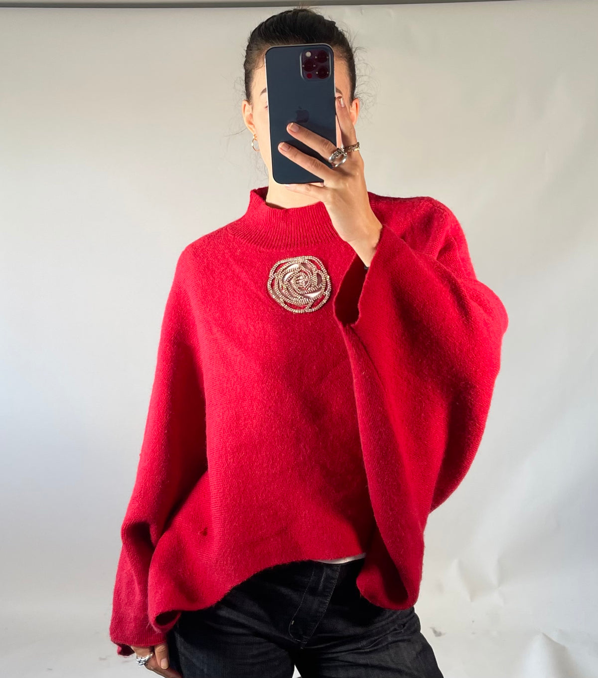 Enzoria Red Poncho