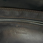 Lanvin Vintage Brown Soft Grained Leather Handbag