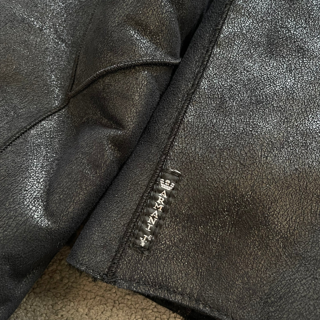 Armani Jeans Vintage Black Jacket UK 14