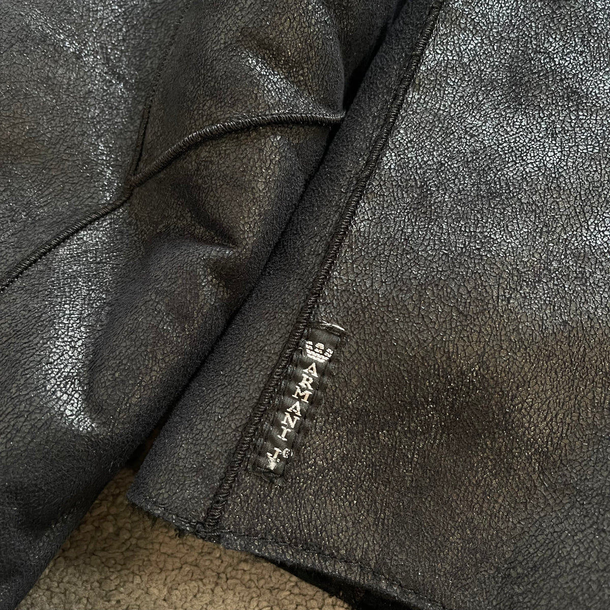 Armani Jeans Vintage Black Jacket UK 14