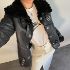 Armani Jeans Vintage Black Jacket UK 14