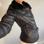 Armani Jeans Vintage Black Jacket UK 14