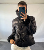 Armani Jeans Vintage Black Jacket UK 14