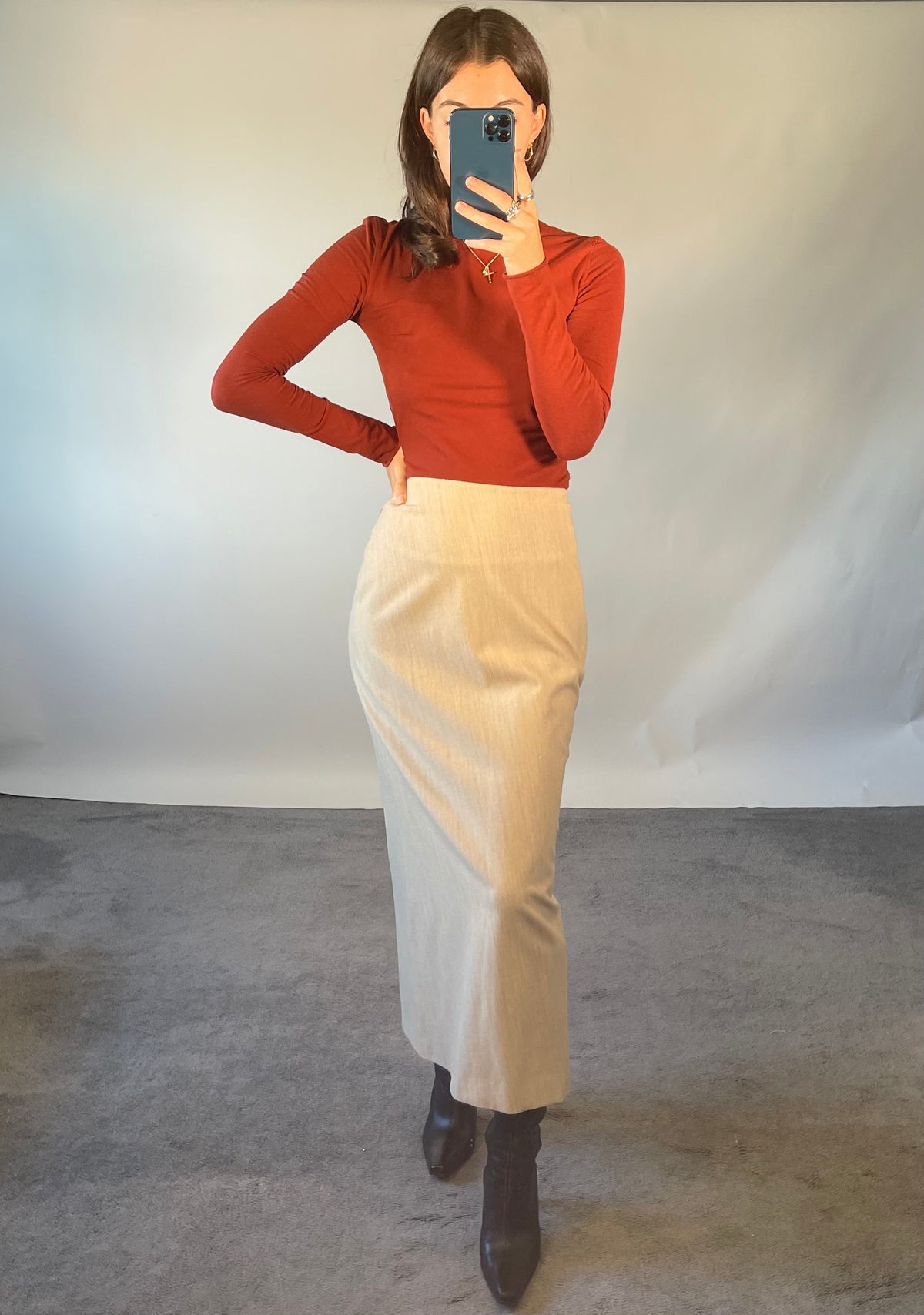 Jil Sander DE40 UK14 Skirt