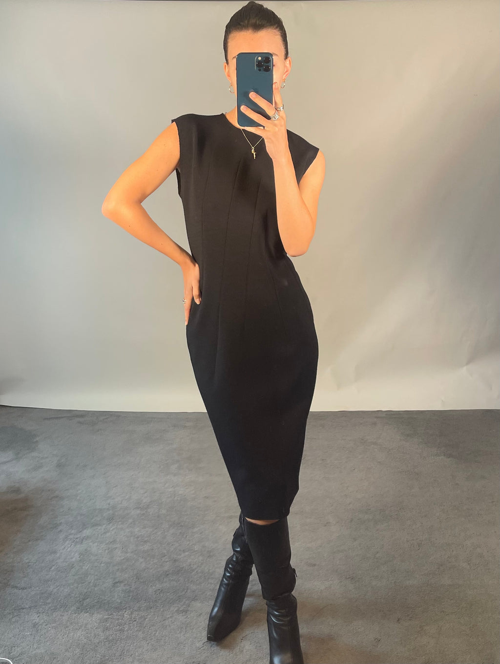 Lanvin Vintage Dress FR 38 UK 10
