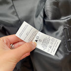 Giambattista Valli Black Wool and Silk Jacket with Bow Front