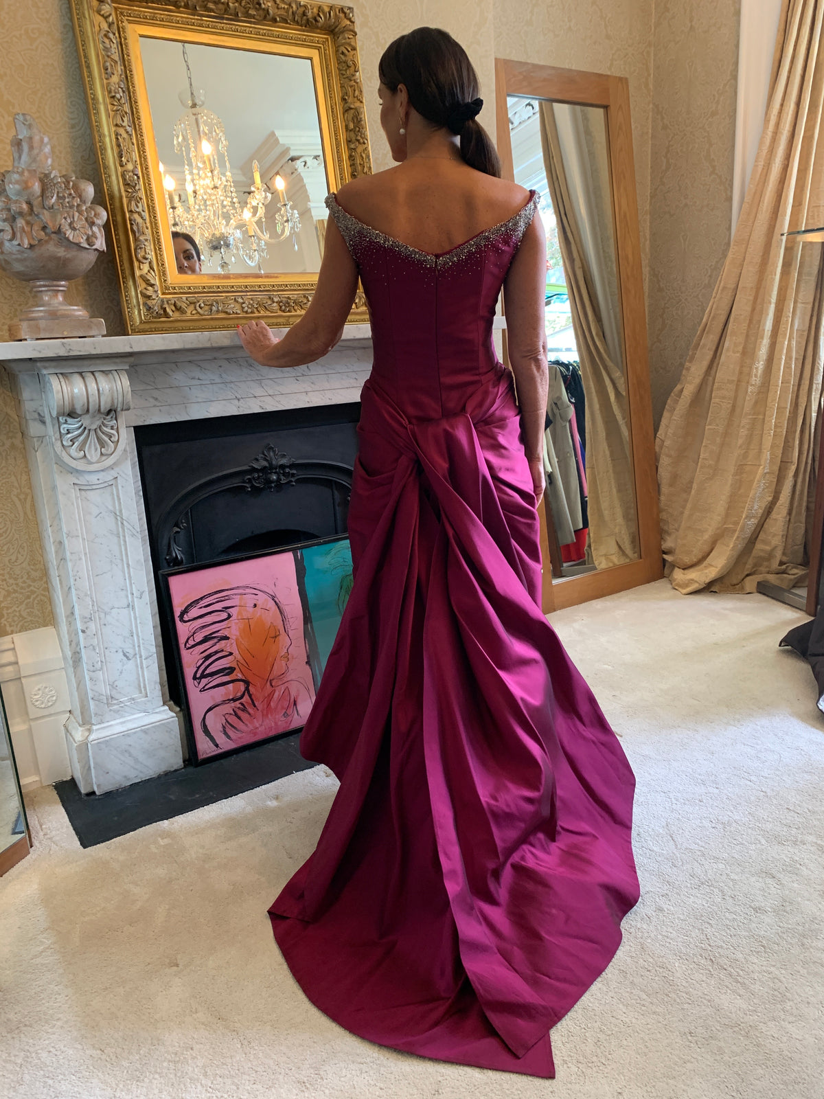 Bruce Oldfield Couture Dress UK M