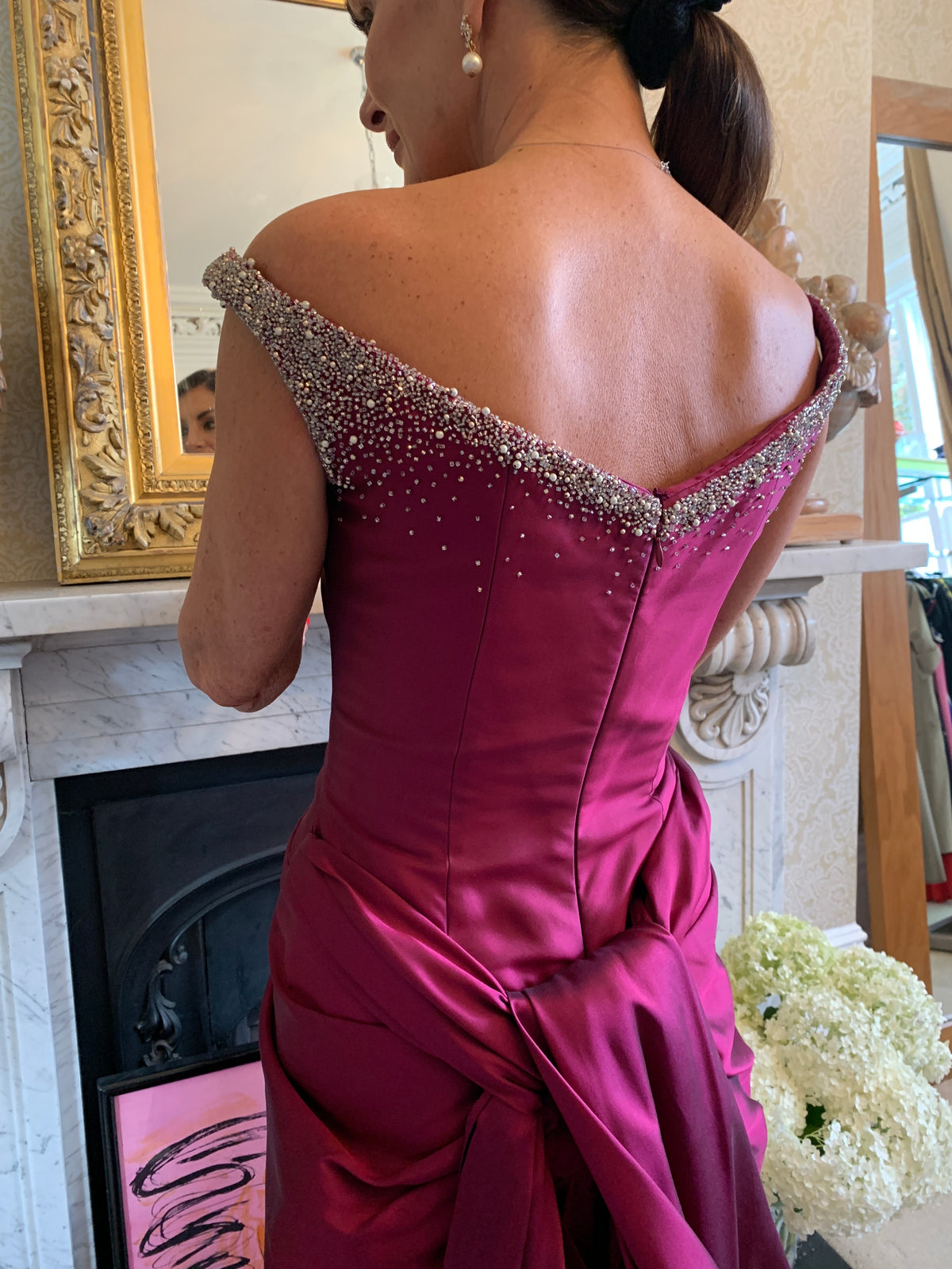 Bruce Oldfield Couture Dress UK M