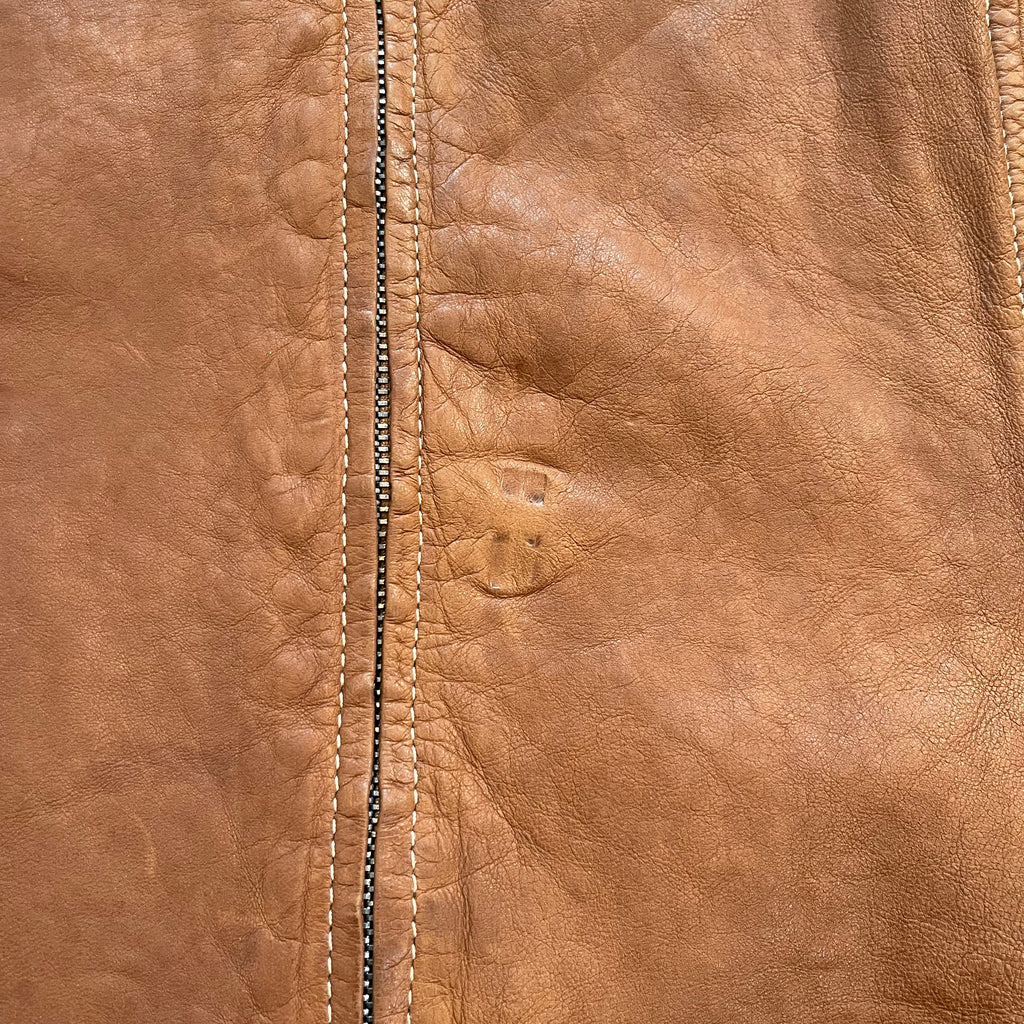 Armani Collezioni IT44 UK12 Jacket Brown Leather