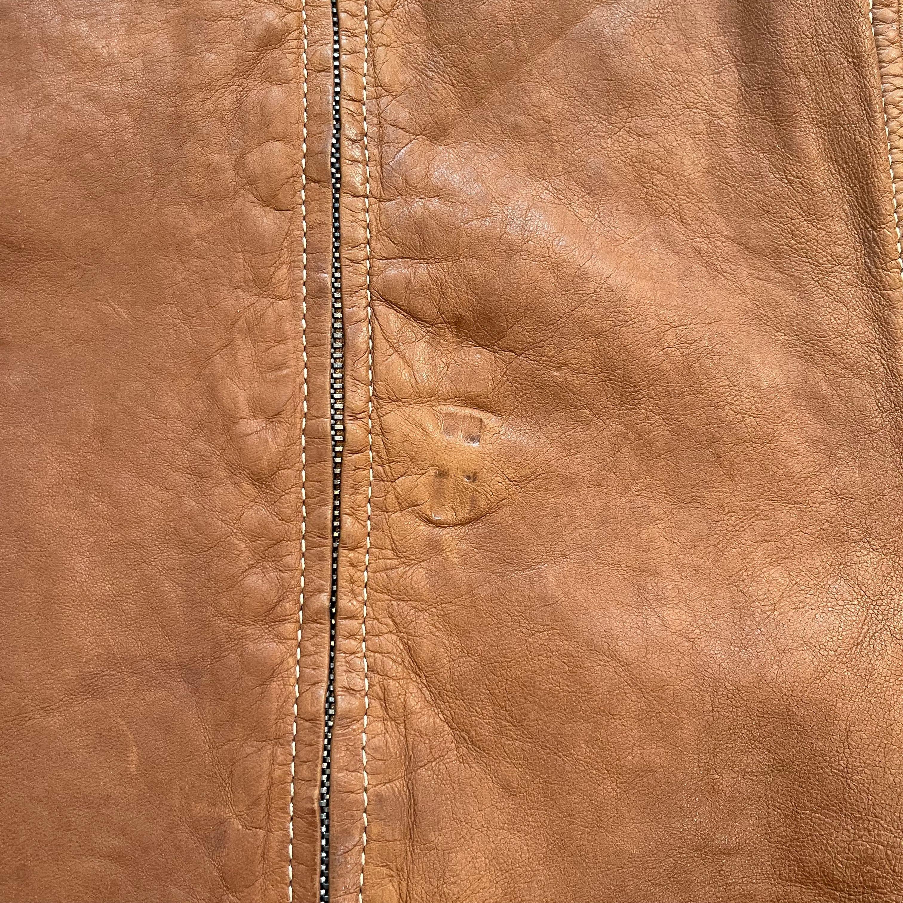 Armani Collezioni IT44 UK12 Jacket Brown Leather