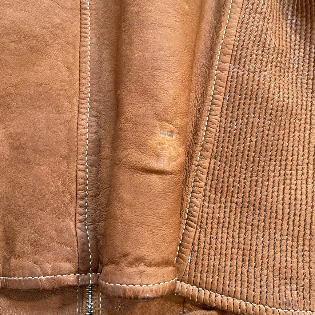 Armani Collezioni IT44 UK12 Jacket Brown Leather