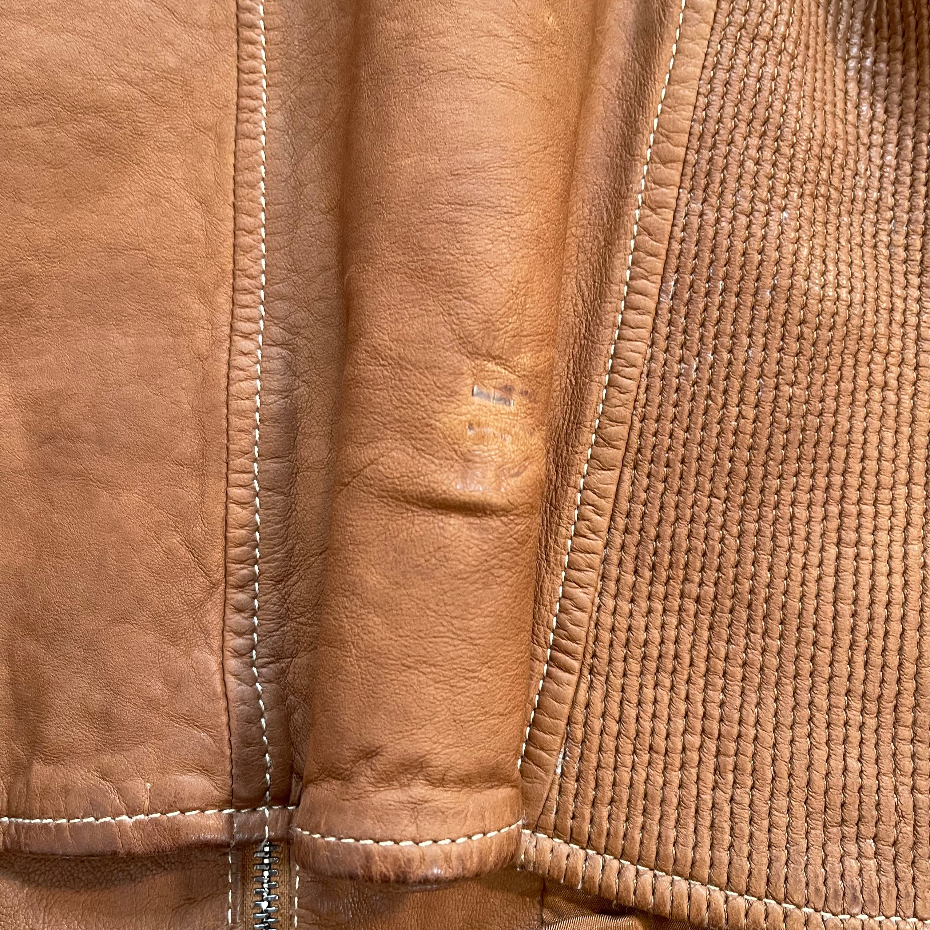 Armani Collezioni IT44 UK12 Jacket Brown Leather