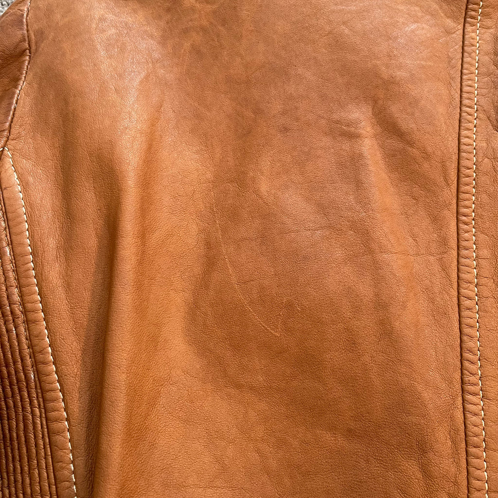 Armani Collezioni IT44 UK12 Jacket Brown Leather