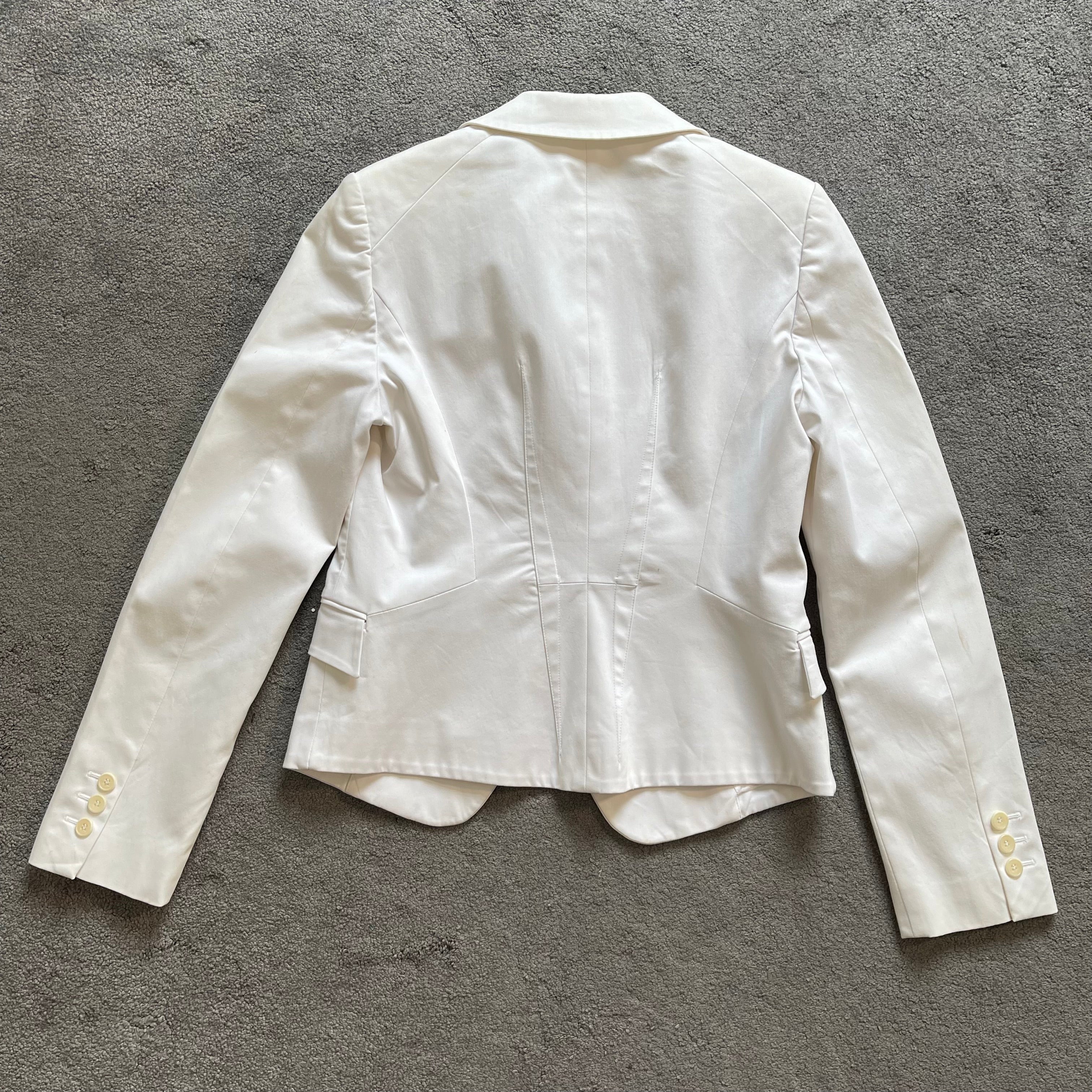 Just Cavalli UK 12 White Blazer