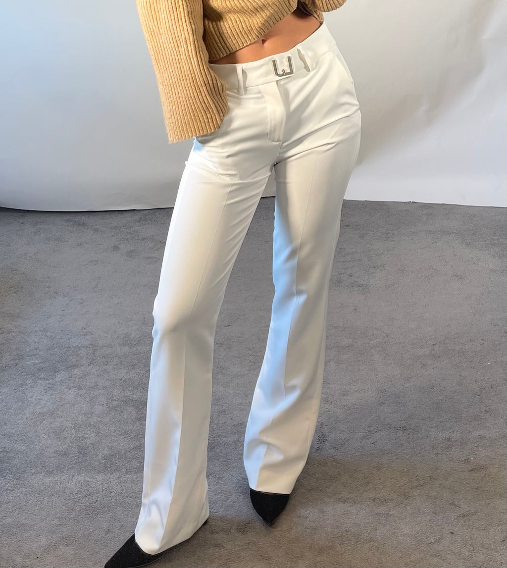 Liu Jo UK6 White Trousers