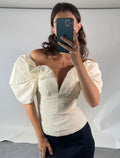 Cult Gaia UK XS Cream Top
