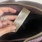 Burberry ‘Dewsbury’ Leather Handbag Grained Leather Cross Body Plum Tote Medium