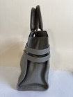 Chloe ‘Shelby’ Bag Grey Leather Tote Gold Hardware Medium Matte Y2K Handbag