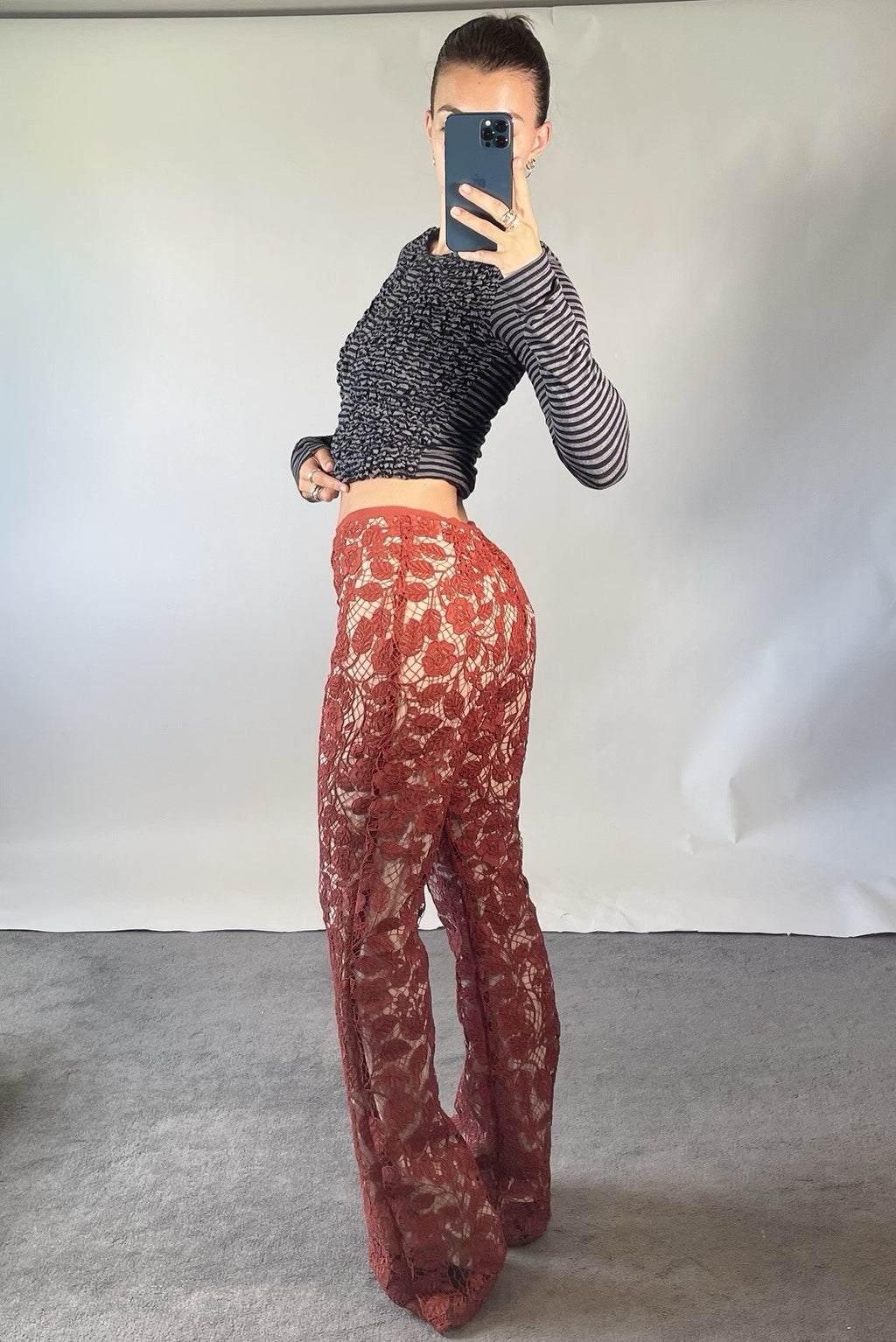CULT GAIA Lace Trouser US 4 UK 6/8