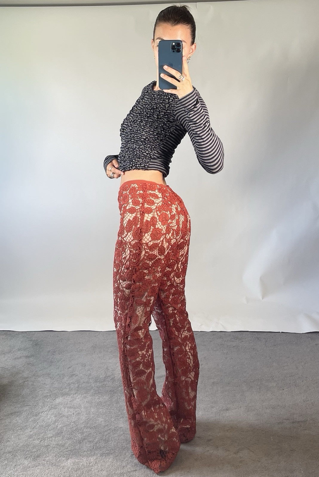 CULT GAIA Lace Trouser US 4 UK 6/8