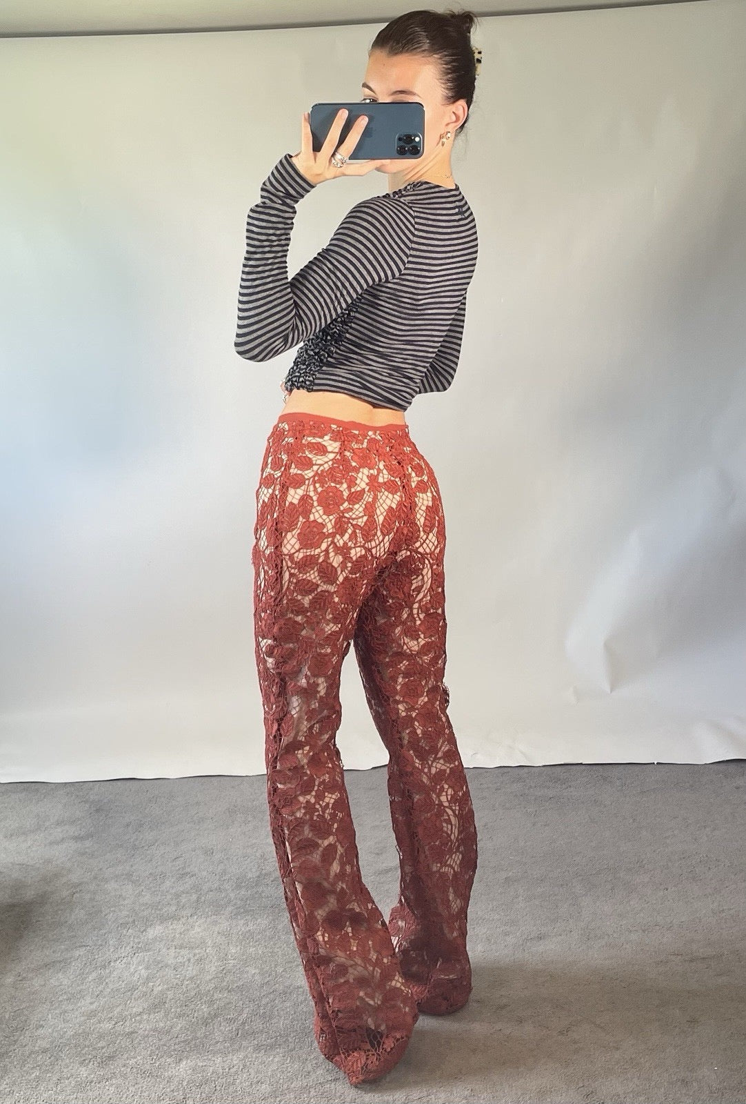 CULT GAIA Lace Trouser US 4 UK 6/8