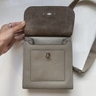 Mulberry ‘Antony’ Bag taupe small classic grain leather crossbody satchel 00s
