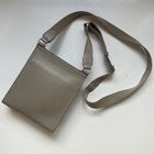 Mulberry ‘Antony’ Bag taupe small classic grain leather crossbody satchel 00s