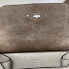 Mulberry ‘Antony’ Bag taupe small classic grain leather crossbody satchel 00s