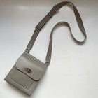 Mulberry ‘Antony’ Bag taupe small classic grain leather crossbody satchel 00s