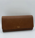 Mulberry ‘Continental Wallet’ Oak Classic Grain Small Foil Embossed Classic