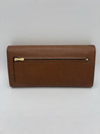 Mulberry ‘Continental Wallet’ Oak Classic Grain Small Foil Embossed Classic