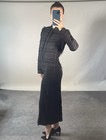 Anna Valentine Vintage Black Suit UK 8