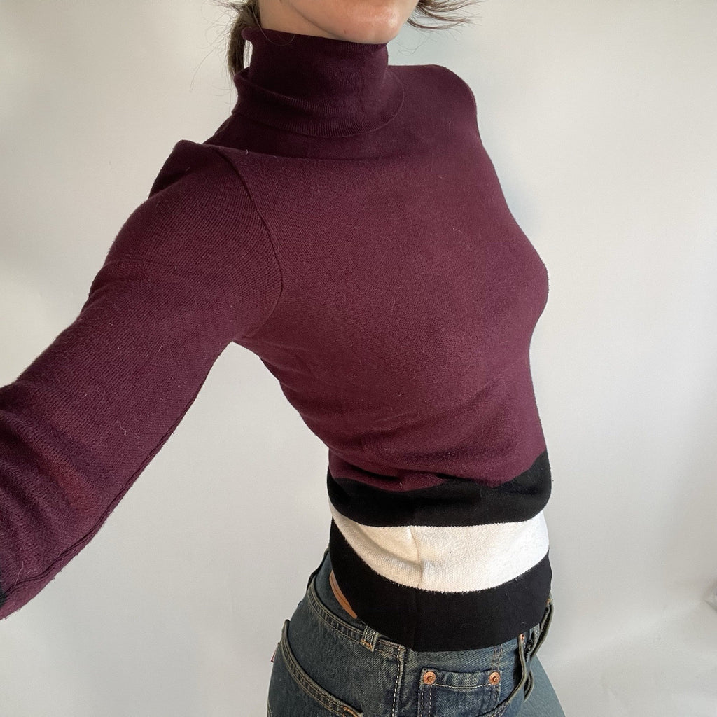 Fusalp UK XS Burgundy Jumper