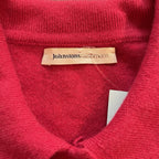 Johnstons Pink Cashmere Jumper UK S