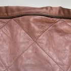 Lanvin ‘Happy Tote’ Bag Pink Beige Leather Quilted Shoulder Crossbody Chain