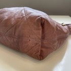 Lanvin ‘Happy Tote’ Bag Pink Beige Leather Quilted Shoulder Crossbody Chain