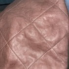 Lanvin ‘Happy Tote’ Bag Pink Beige Leather Quilted Shoulder Crossbody Chain