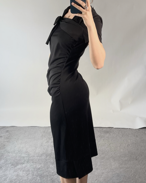 Black Prada Dress UK M