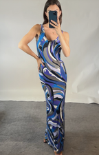 Emilio Pucci UK6 Vintage Maxi Dress
