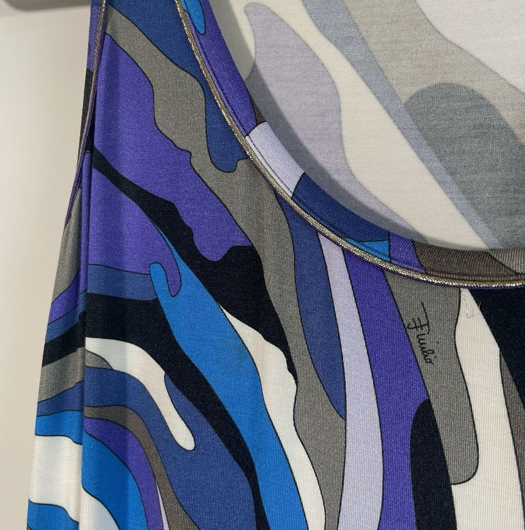 Emilio Pucci UK6 Vintage Maxi Dress