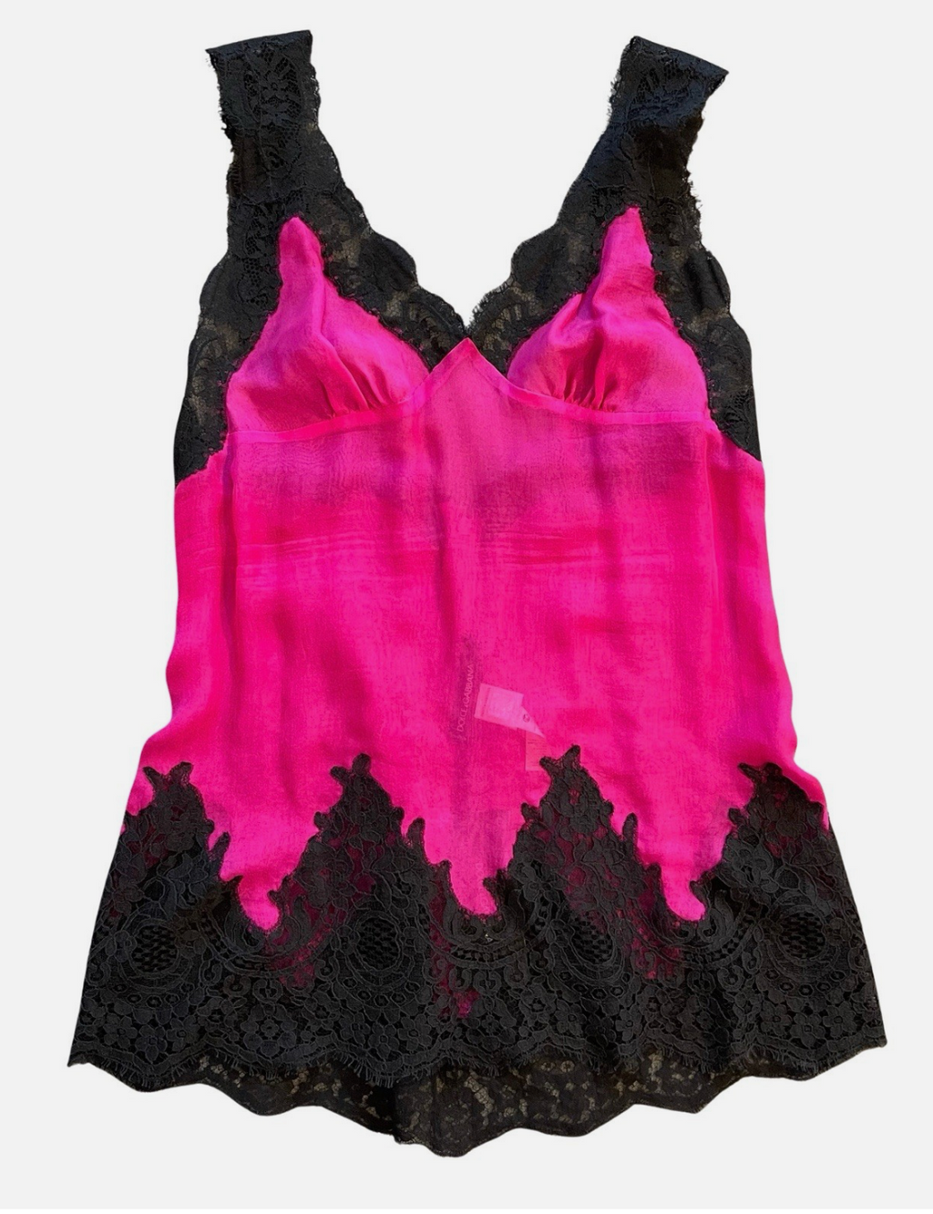 Dolce & Gabbana Silk Blend Pink Blouse UK M