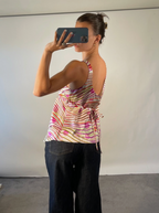 Louise Kennedy Vintage UK14 100% Silk Vest Top