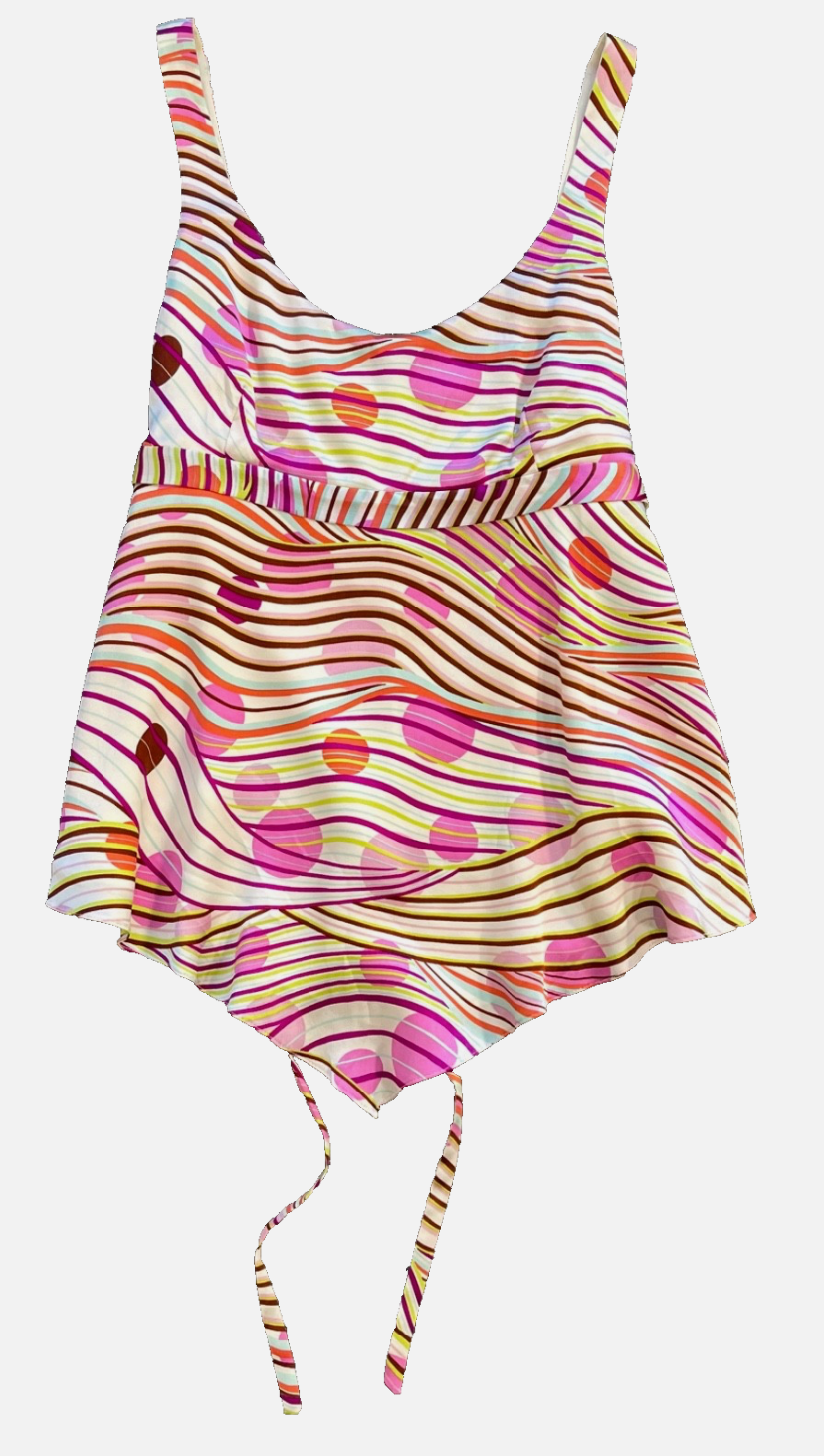 Louise Kennedy Vintage UK14 100% Silk Vest Top