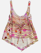 Louise Kennedy Vintage UK14 100% Silk Vest Top