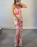 Ben De Lisi Maxi UK12 Silk Maxi Dress
