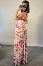 Ben De Lisi Maxi UK12 Silk Maxi Dress
