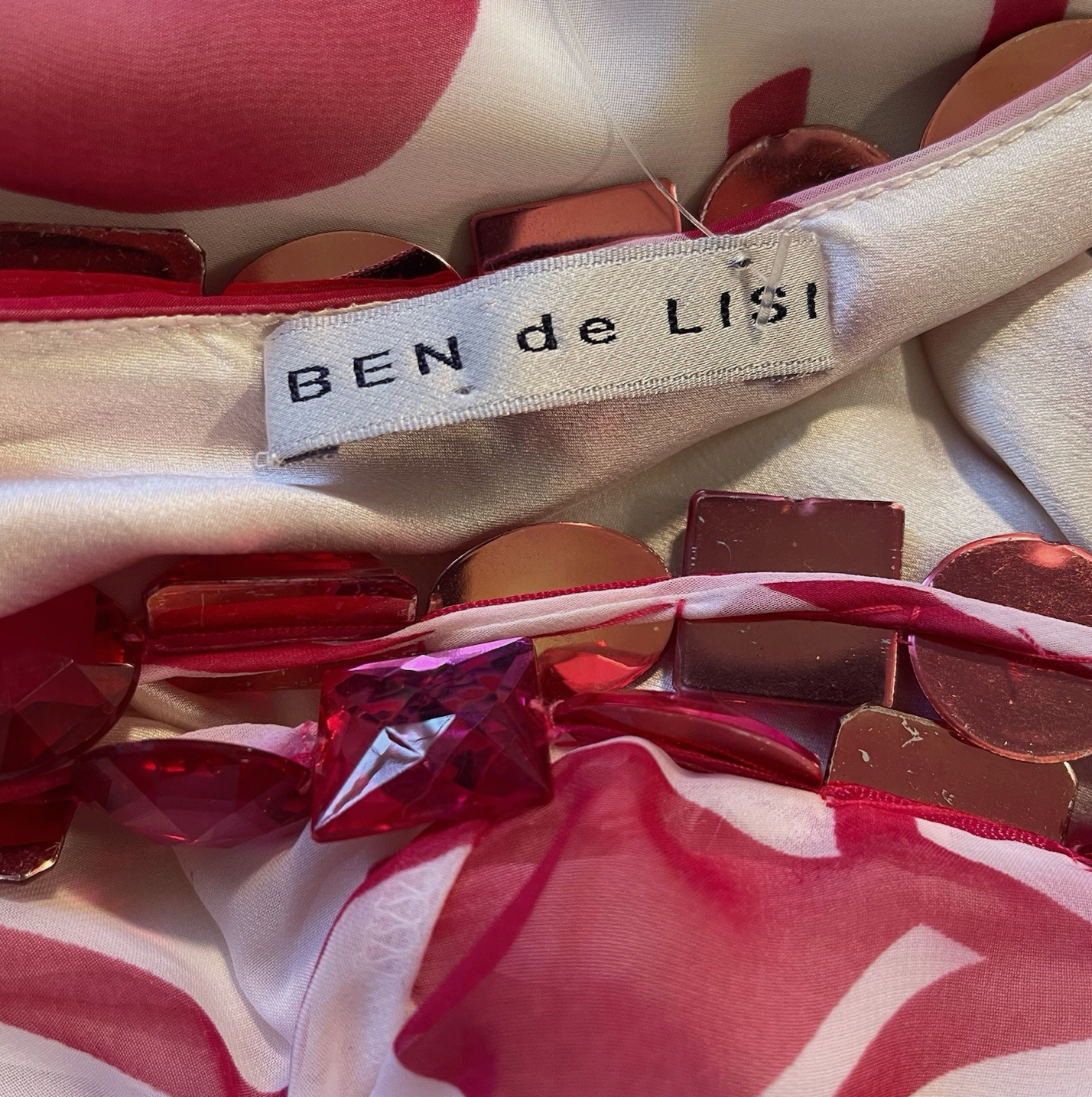 Ben De Lisi Maxi UK12 Silk Maxi Dress