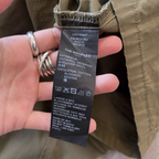 The Kooples UK12 Dress Khaki Cotton High Neck Mini Dress