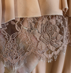 Philip Armstrong UKS Pink Ruched Feathered Dress